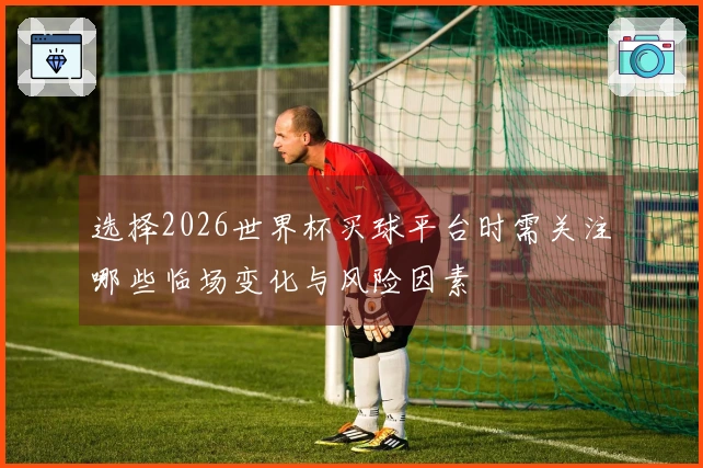 选择2026世界杯买球平台时需关注哪些临场变化与风险因素
